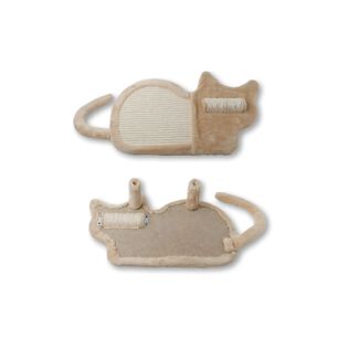 Rascador Cuerda Para Gatos Interactivo Con Forma De Gato
