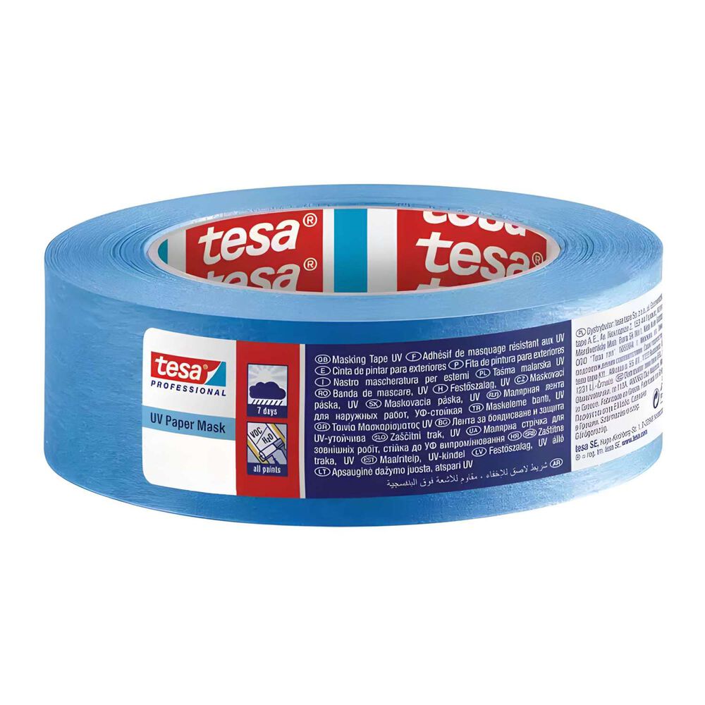 Cinta De Enmascarar Masking Azul 38mm X 50mts - Tesa image number 0.0