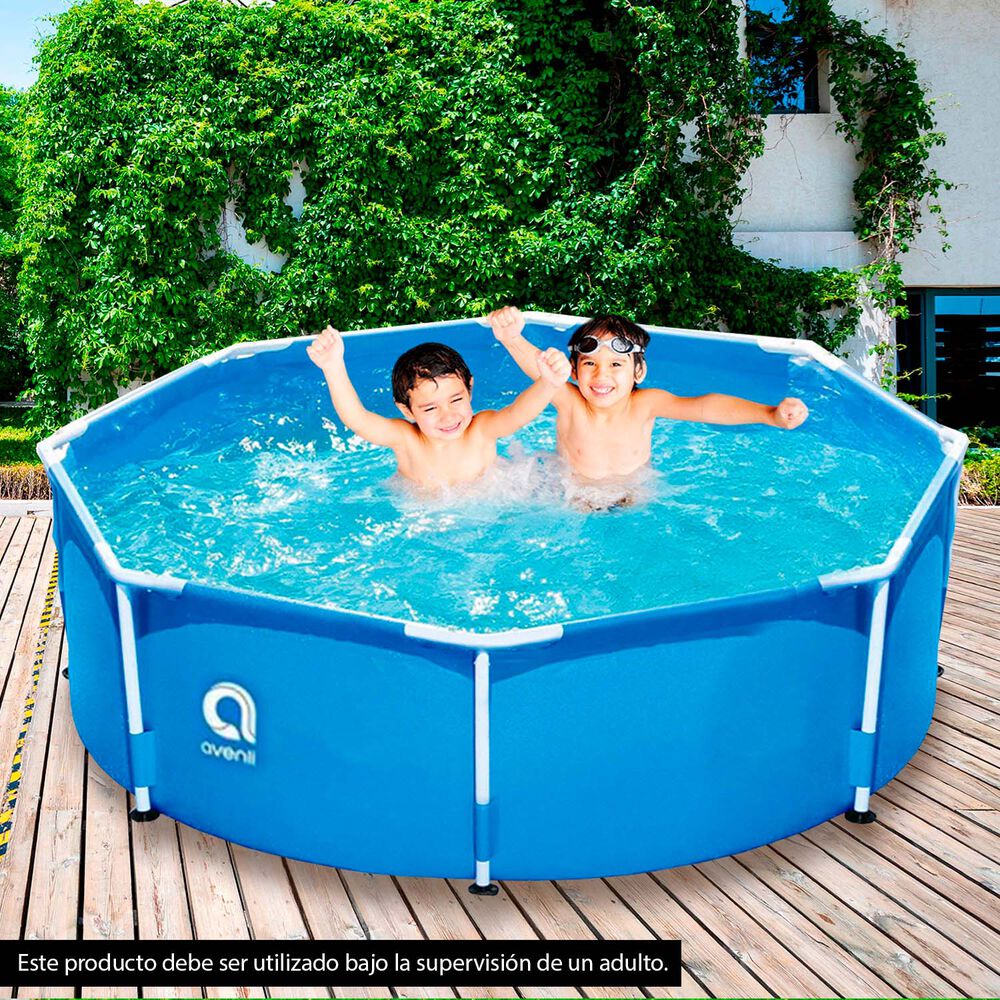 Piscina Estructural 4383 Litros 76x300 Cm Celeste image number 5.0