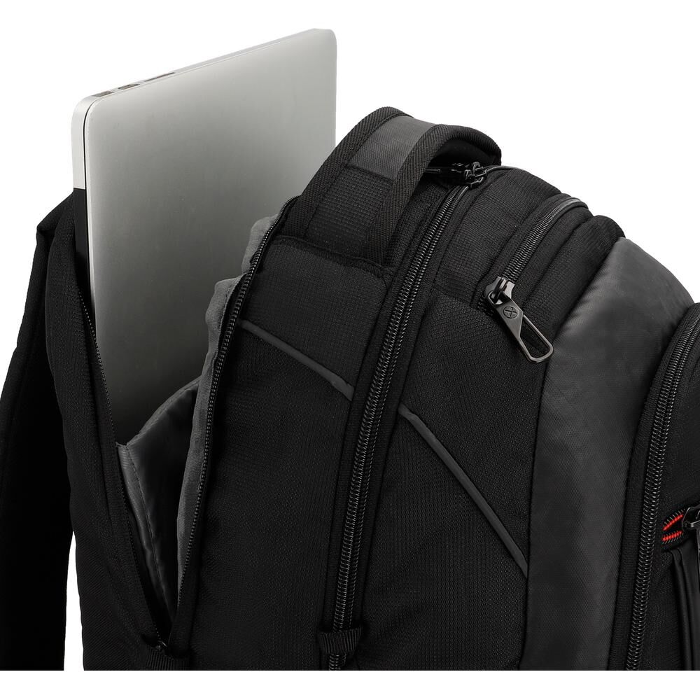 Mochila Notebook Xtrem Brooklyn 6xt Negro/rojo 15" image number 8.0