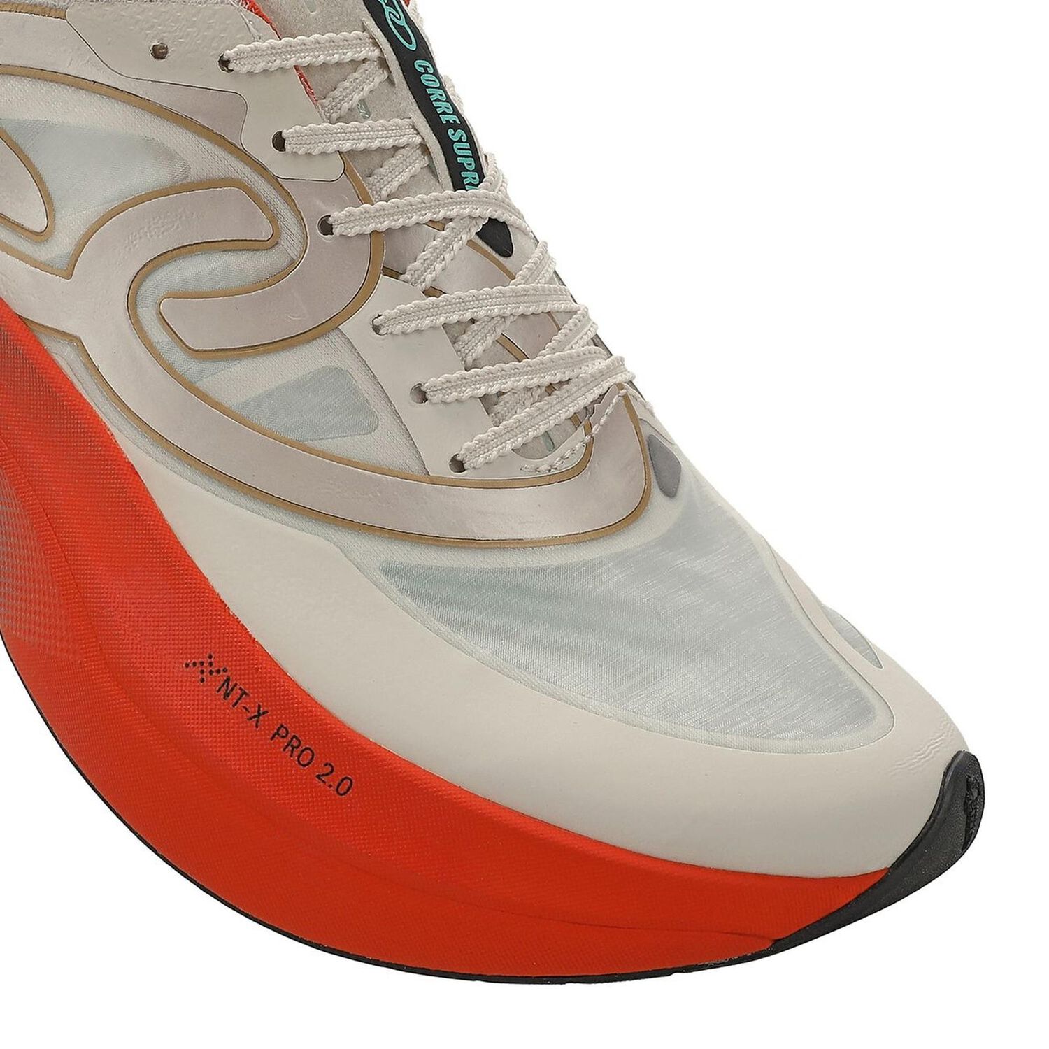Zapatilla Running Mujer Corre Supra 2 Celeste/rojo/arena image number 7.0
