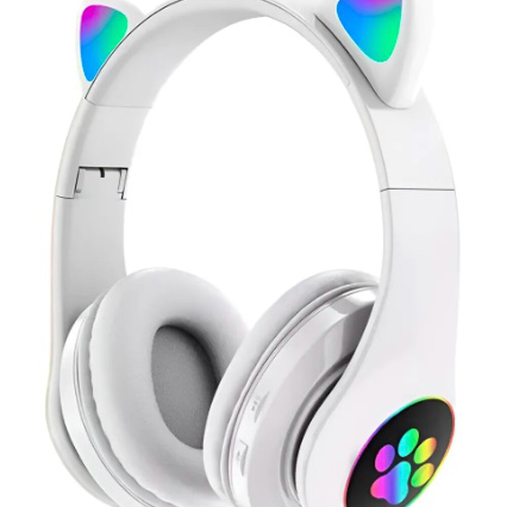 Audífonos Gamer Blancos Con Luz Led image number 0.0