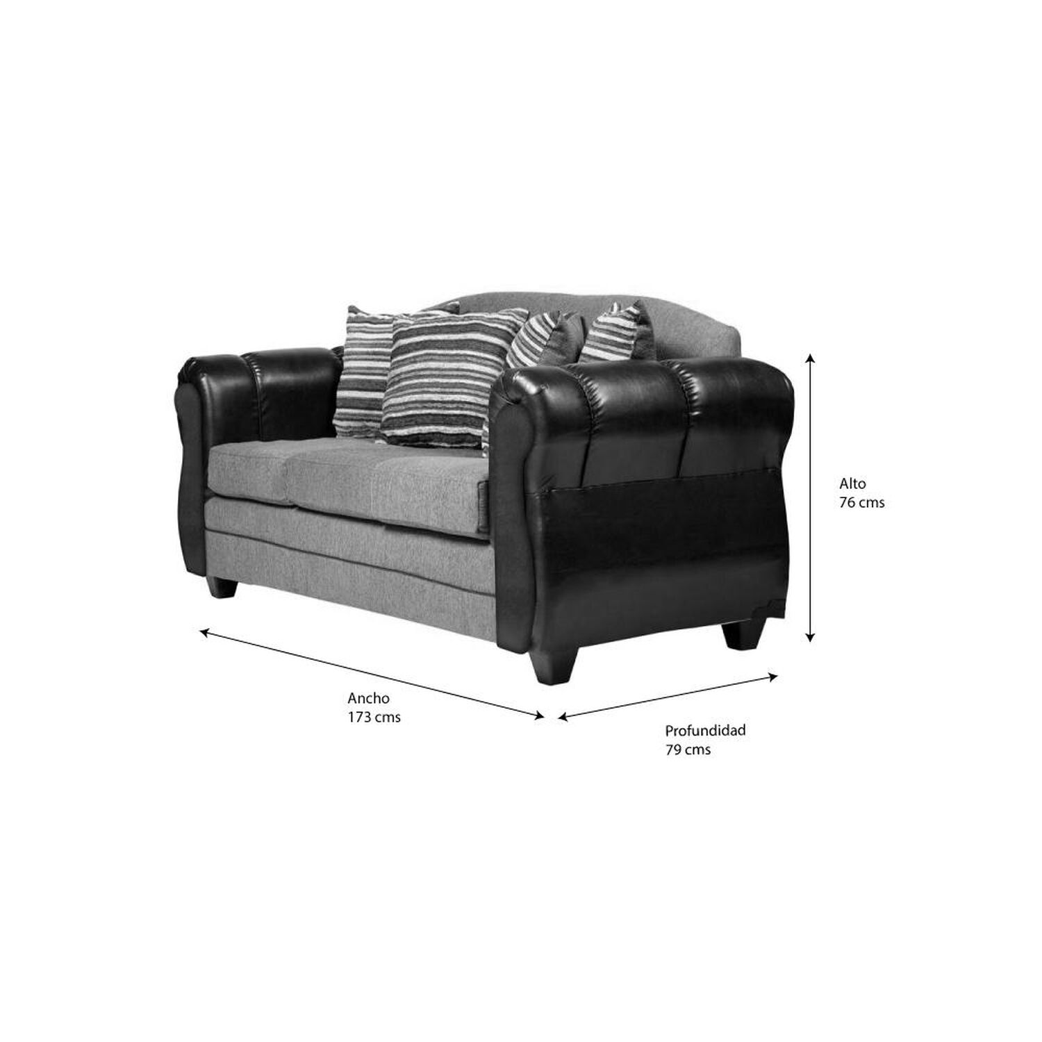 Juego De Living Casaideal London / 3-2 Cuerpos image number 7.0