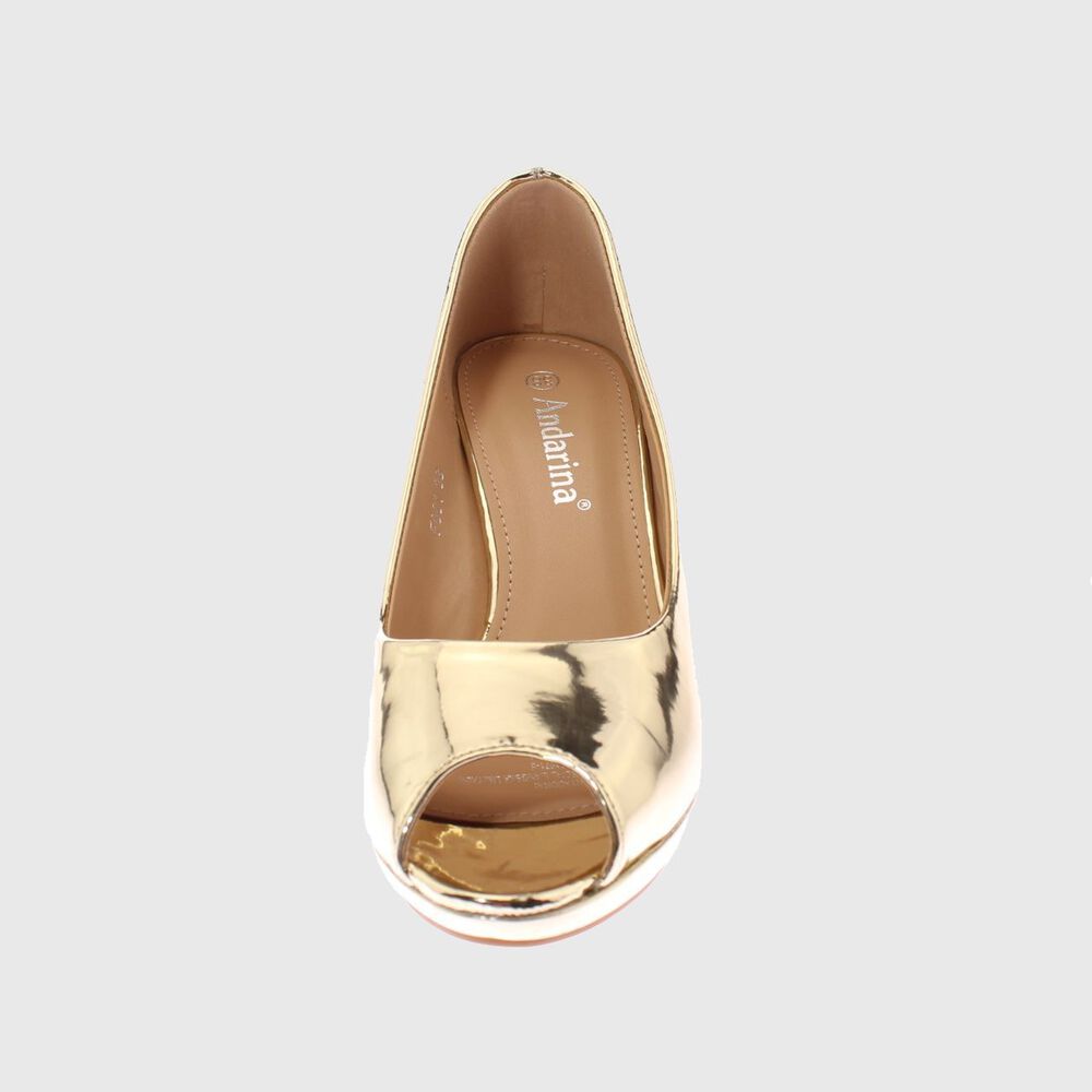 Zapato Fiesta Dorado Andarina Art. 5f061gold image number 2.0