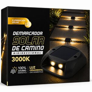 Luminaria Solar De Senderos & Caminos Bidireccional Ip65 3k