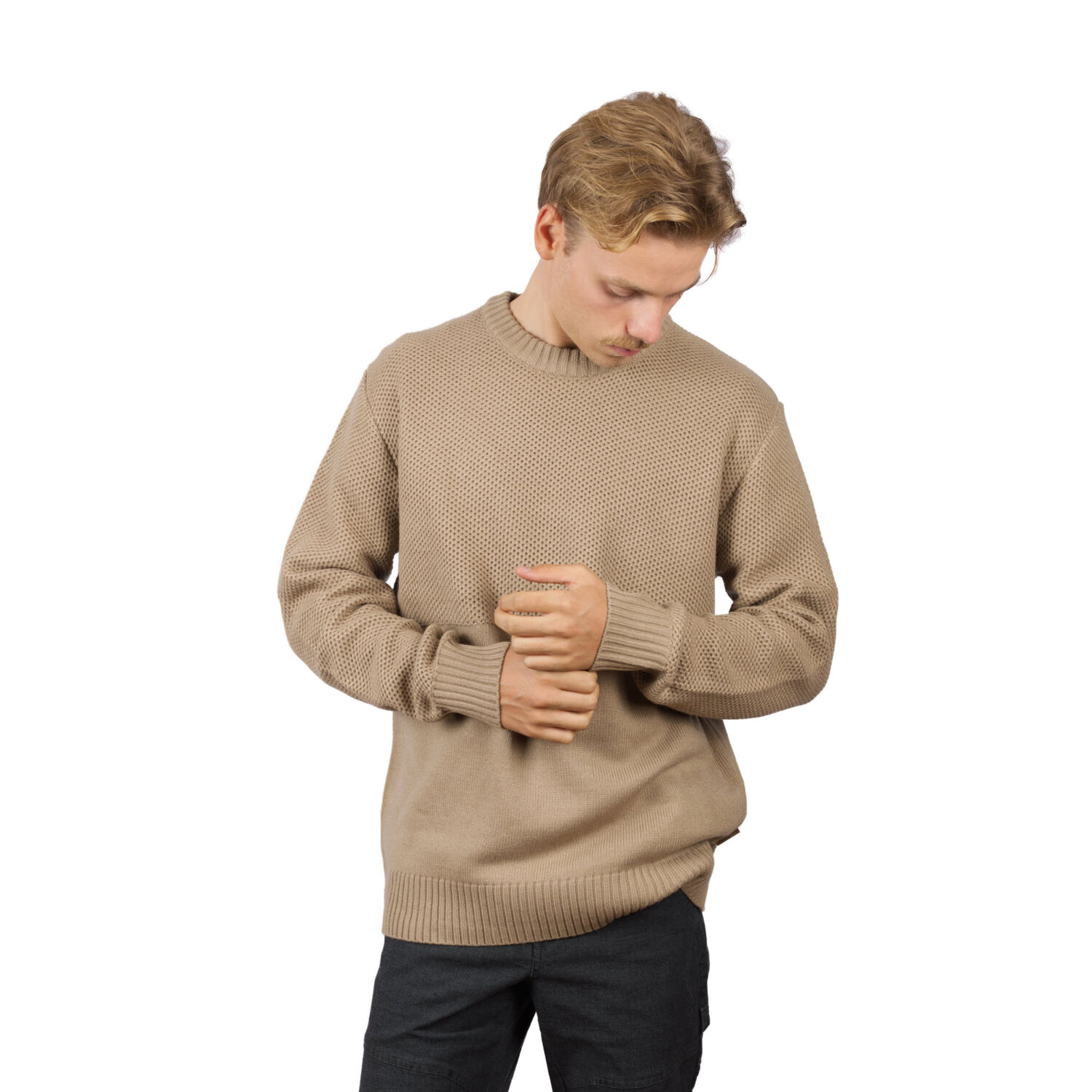 Chaleco Rustic Taupe Hombre Falcone image number 1.0