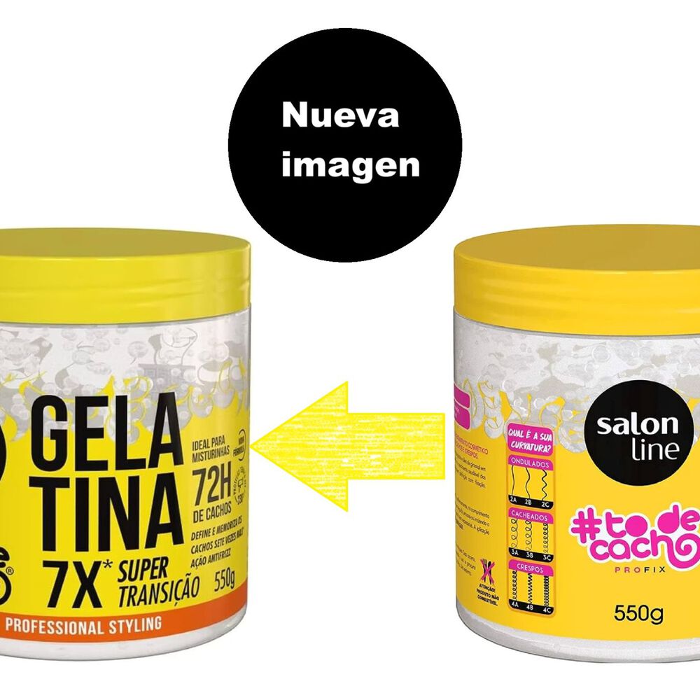 To De Cacho Gel Super Transicion 550g Salon Line image number 1.0