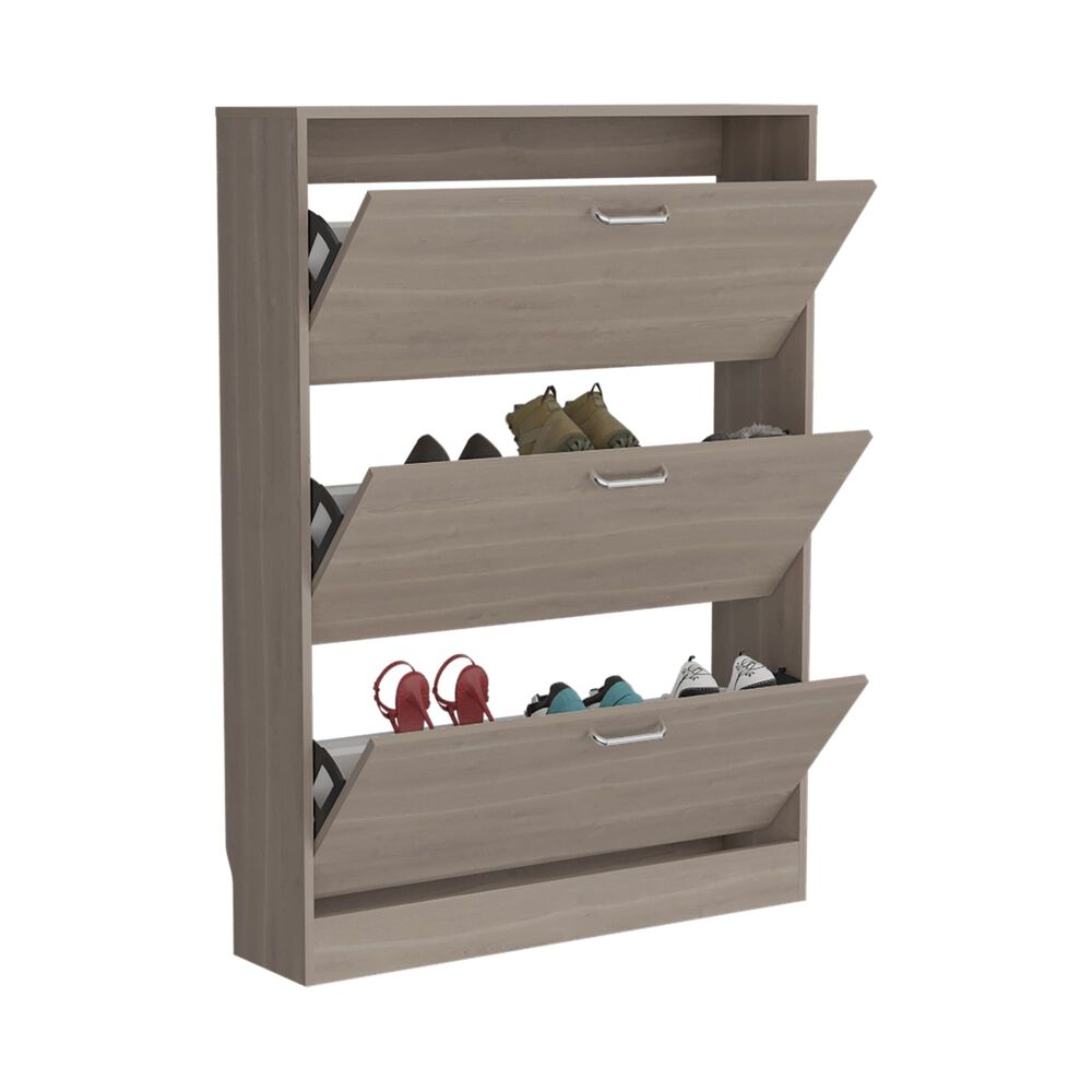 Mueble Zapatero 3 Compartimientos 128,7x94,2x24 Cm Beige image number 3.0