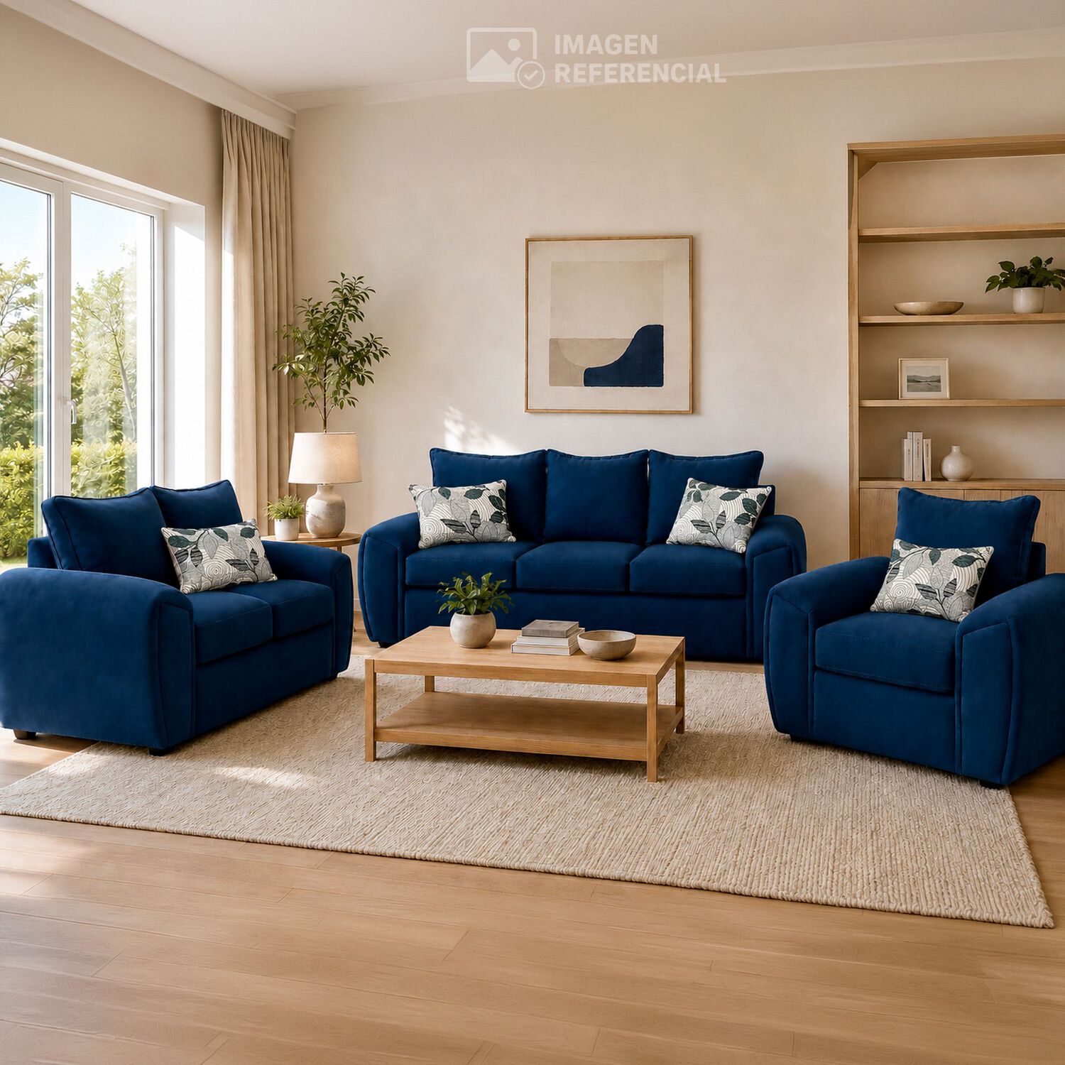 Juego De Living Elegant Detail Houston / 6 Cuerpos image number 0.0