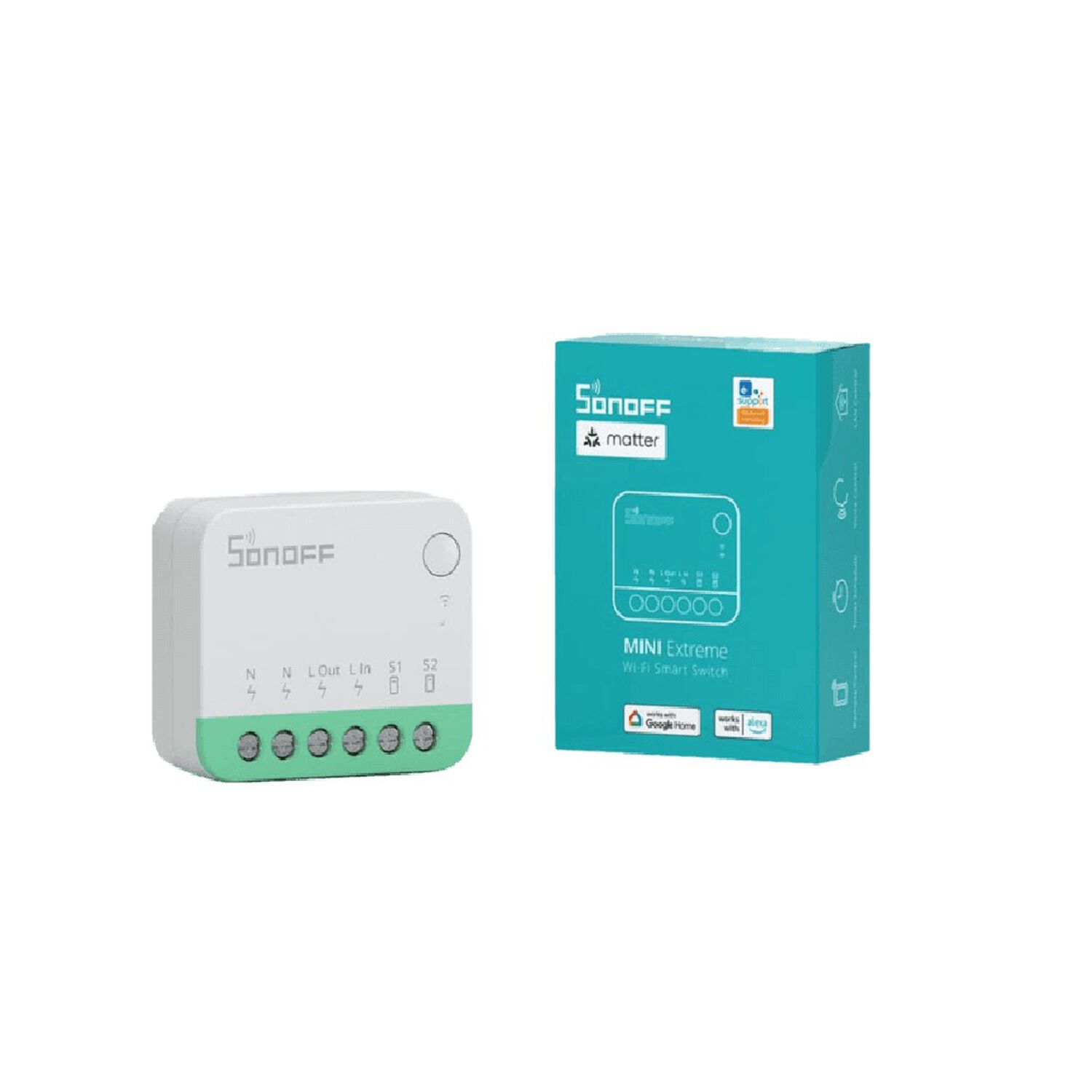 Interruptor Wifi Sonoff Mini Extreme - Matter Compatible image number 1.0
