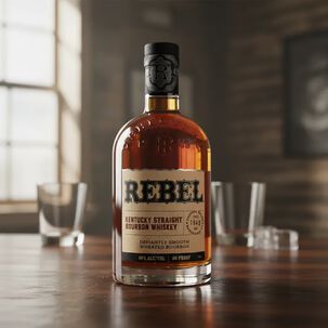 Rebel 80 Proof Kentucky Straight Bourbon Whiskey 750ml