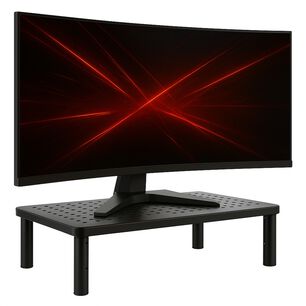 Base Para Soportar Monitor Ajustable 12 Kg Max Aluminum Desk