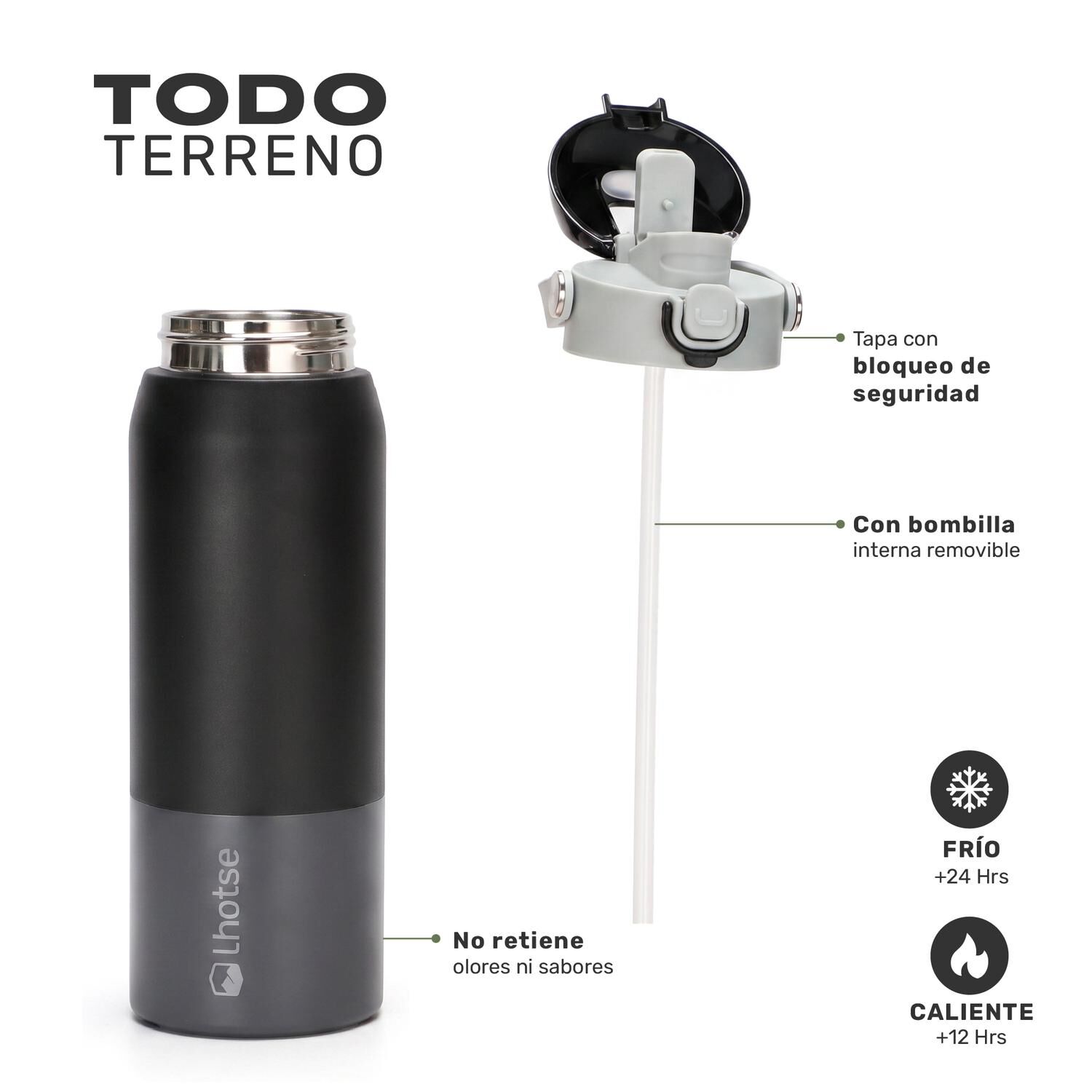 Termo Botella Termica Acero Inox Hydrotek 750ml 2-1 Lhotse image number 4.0