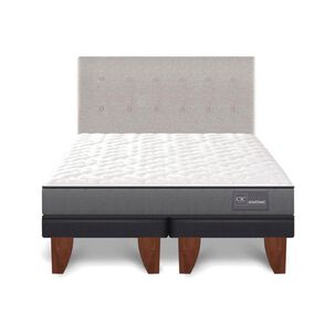 Cama Europea Cic Anatomic / King / Base Dividida + Respaldo