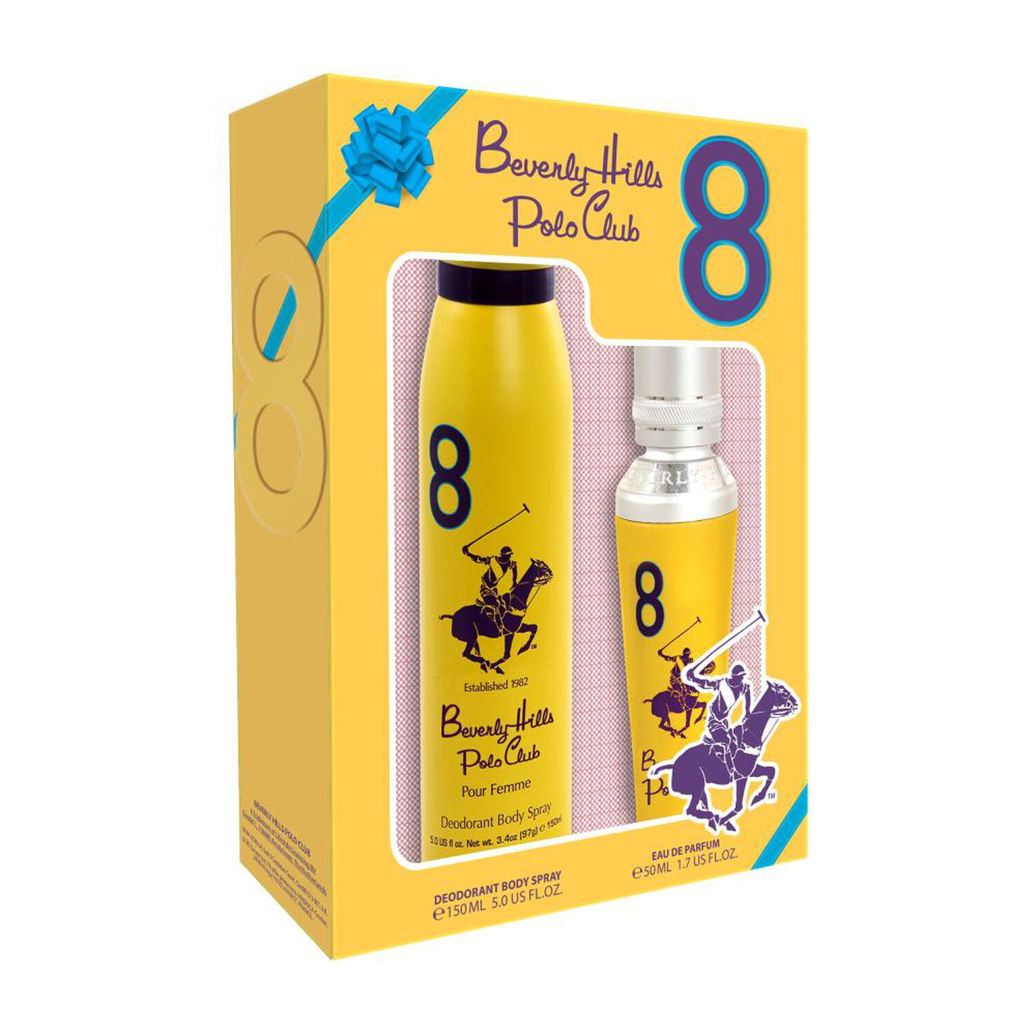 Set De Perfumer&iacute;a Mujer Eight Beverly Hills / 50 Ml / Eau De Parfum + Desoderante 150 Ml image number 0.0
