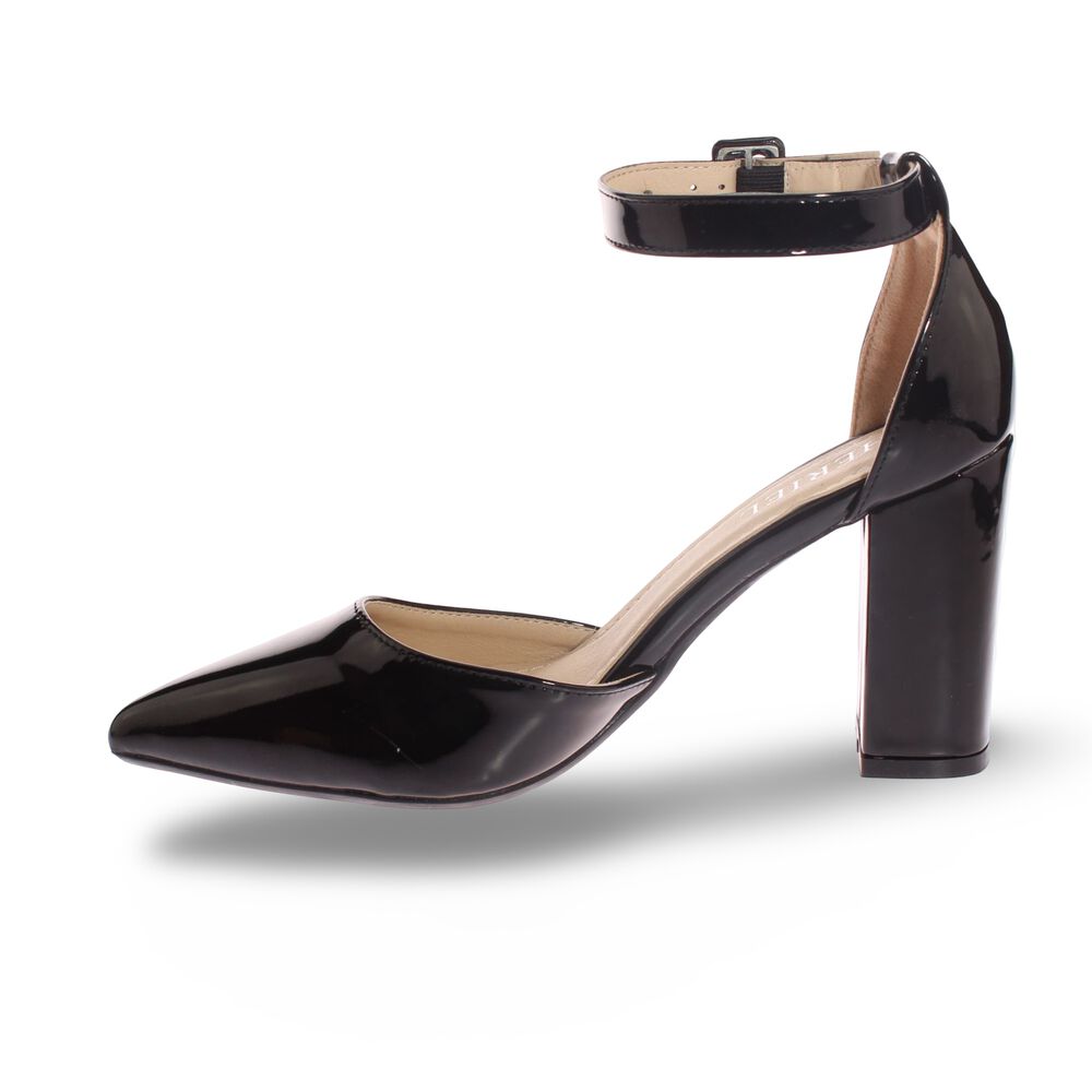 Zapato Tac&oacute;n Negro V&iacute;a Franca Art. 567010black image number 3.0