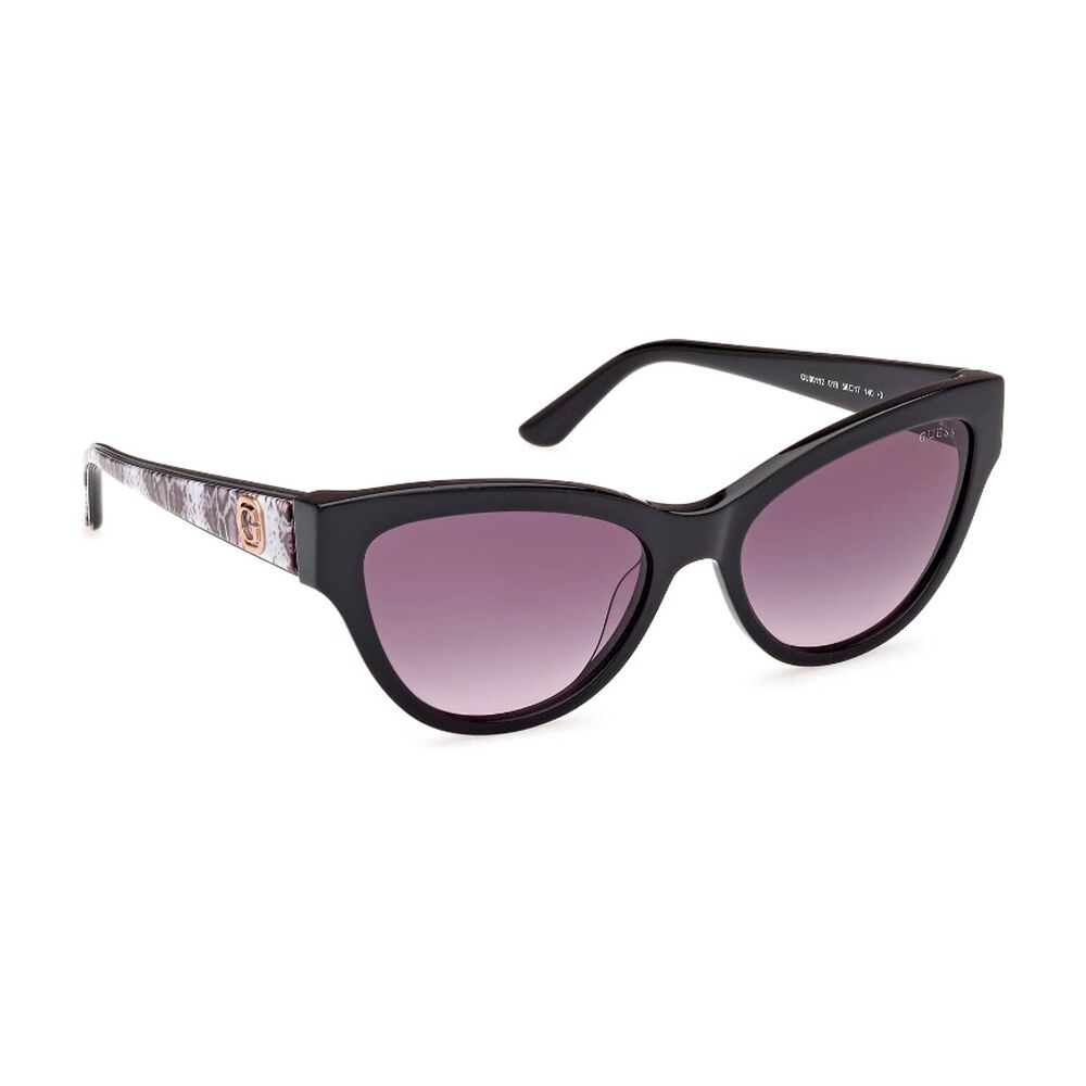 Lentes De Sol Negro Brillante Degrad&eacute; Guess image number 7.0