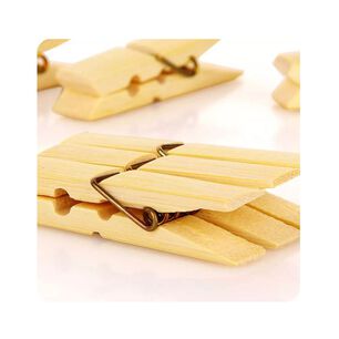 Perros Ropa Pinzas 6cm Tenazas Colgadores Lavander&iacute;a Bamb&uacute;