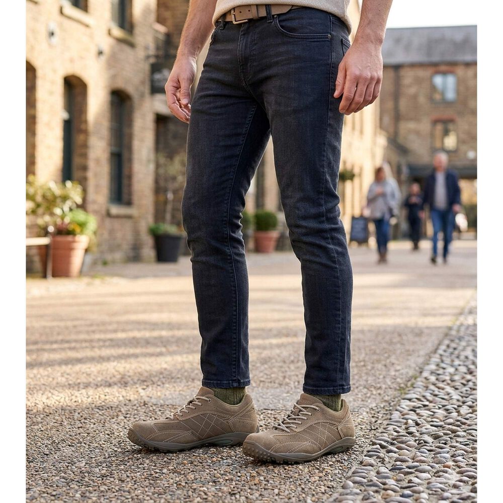 Zapato De Cuero Olivo Tostado London Adixt image number 4.0