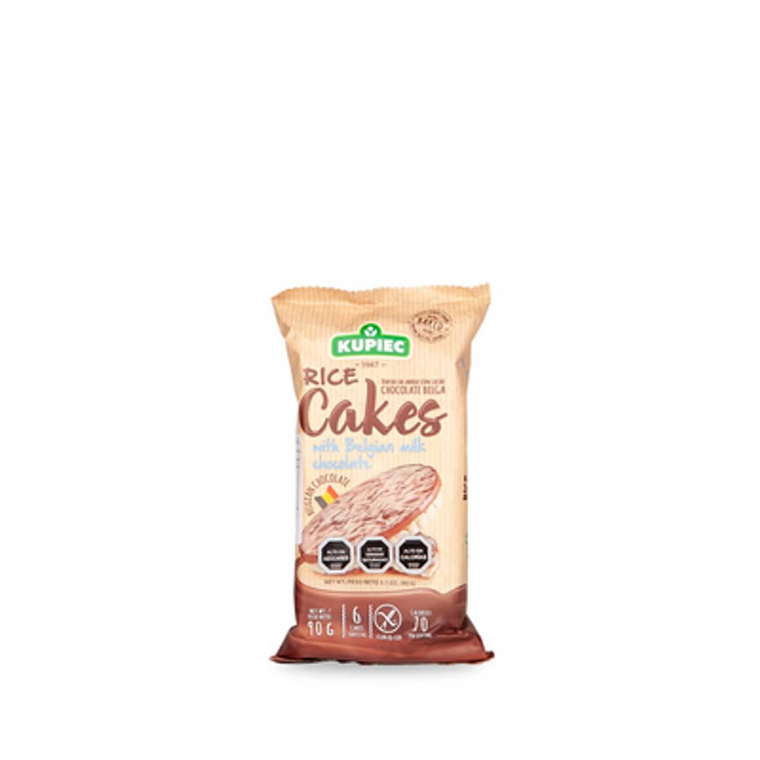 Galletas De Arroz Con Chocolate De Leche Kupiec image number 0.0