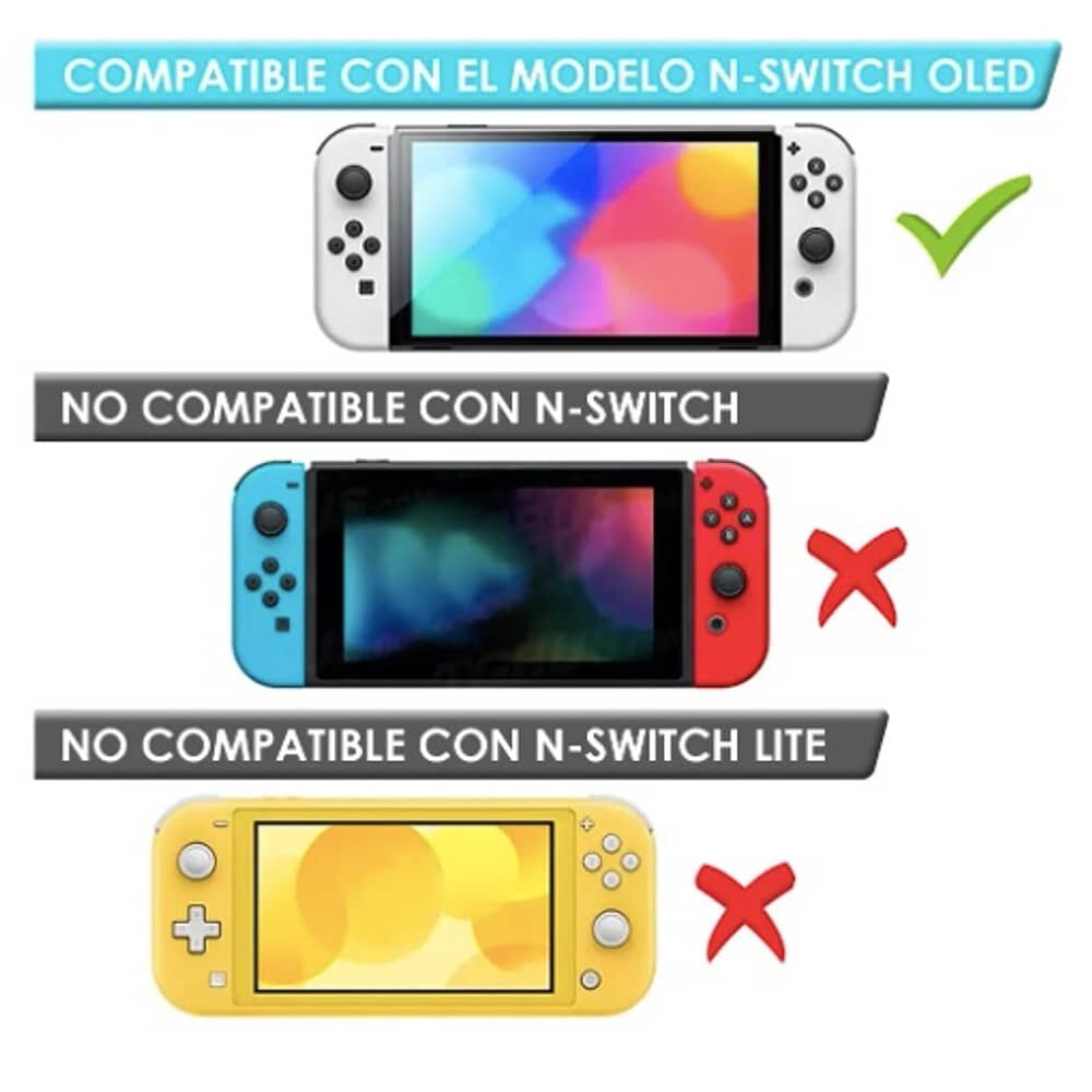 Funda Protector Nintendo Switch Oled Animal Crossing 27pzs image number 5.0