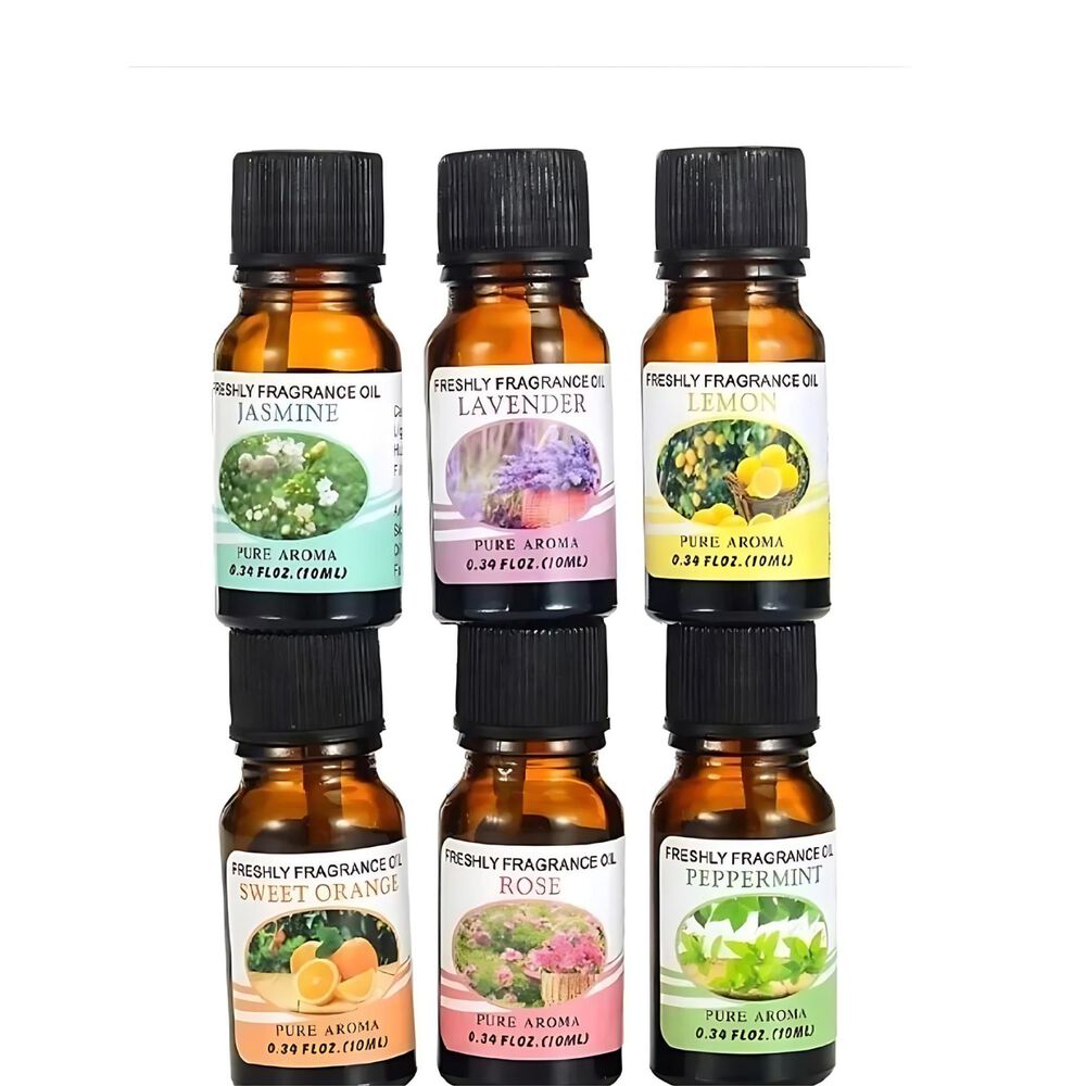 Set 6 Esencias Para Humidificadores Aceites 10ml Aromáticos image number 2.0