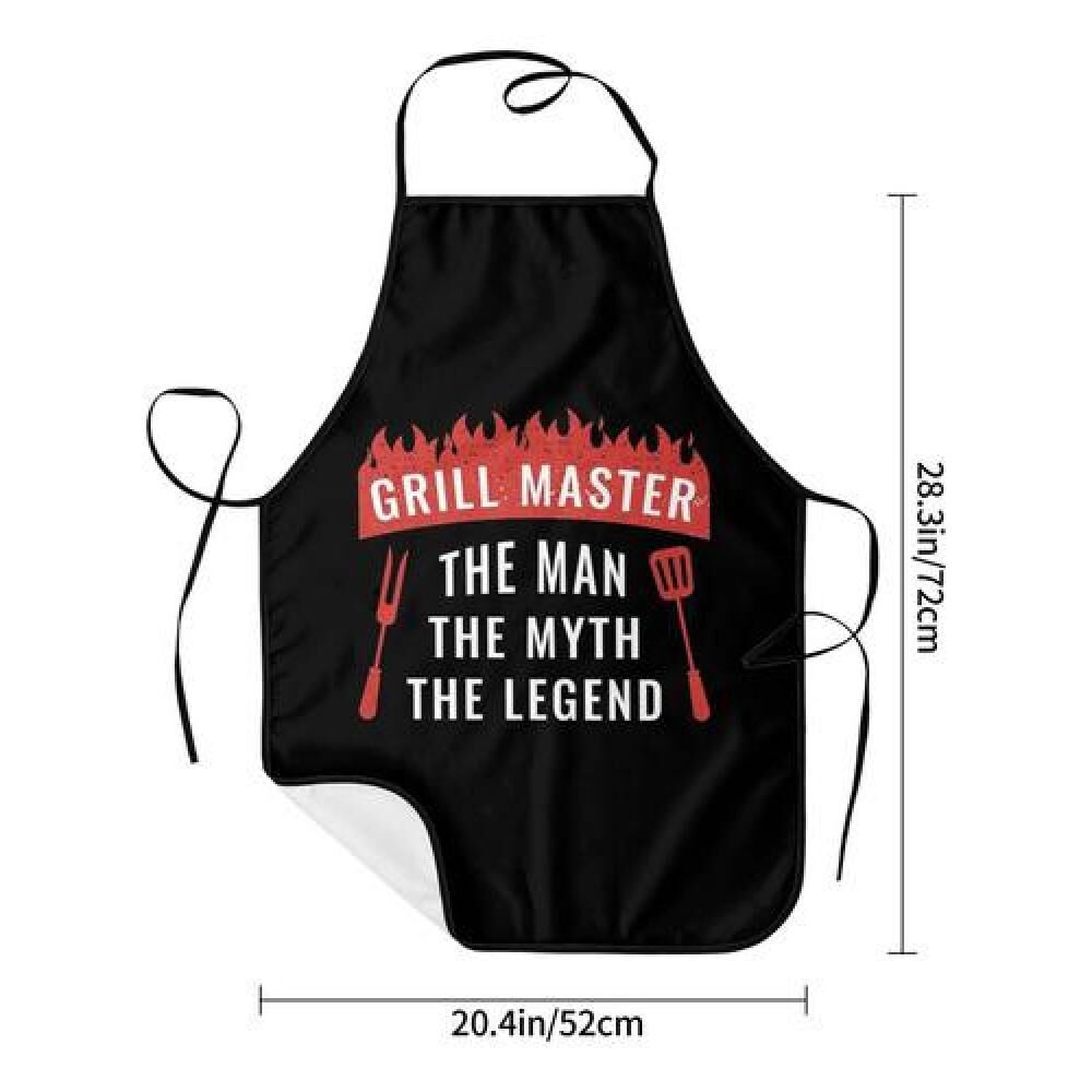 Delantal Divertido Rey Master De La Parrilla King Master image number 2.0