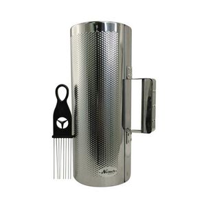Guiro Metálico Nutech 6145 Abierto 5x12" + Peine Epic