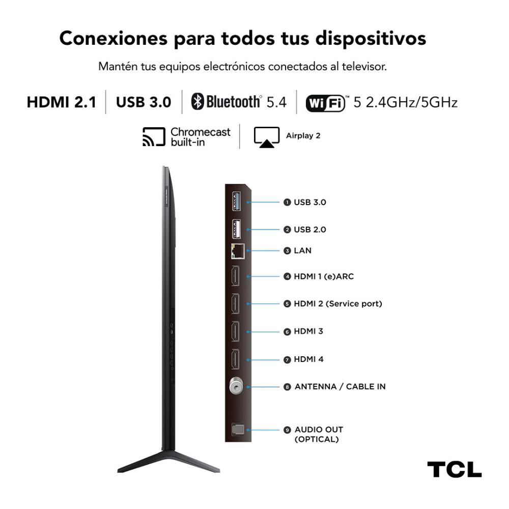 Miniled 55" TCL C6K / Ultra HD 4K / Smart TV image number 12.0