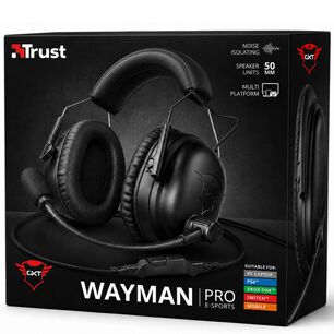 Audifono Gamer Trust Wayman Gxt 444 E-sport Deluxe Line