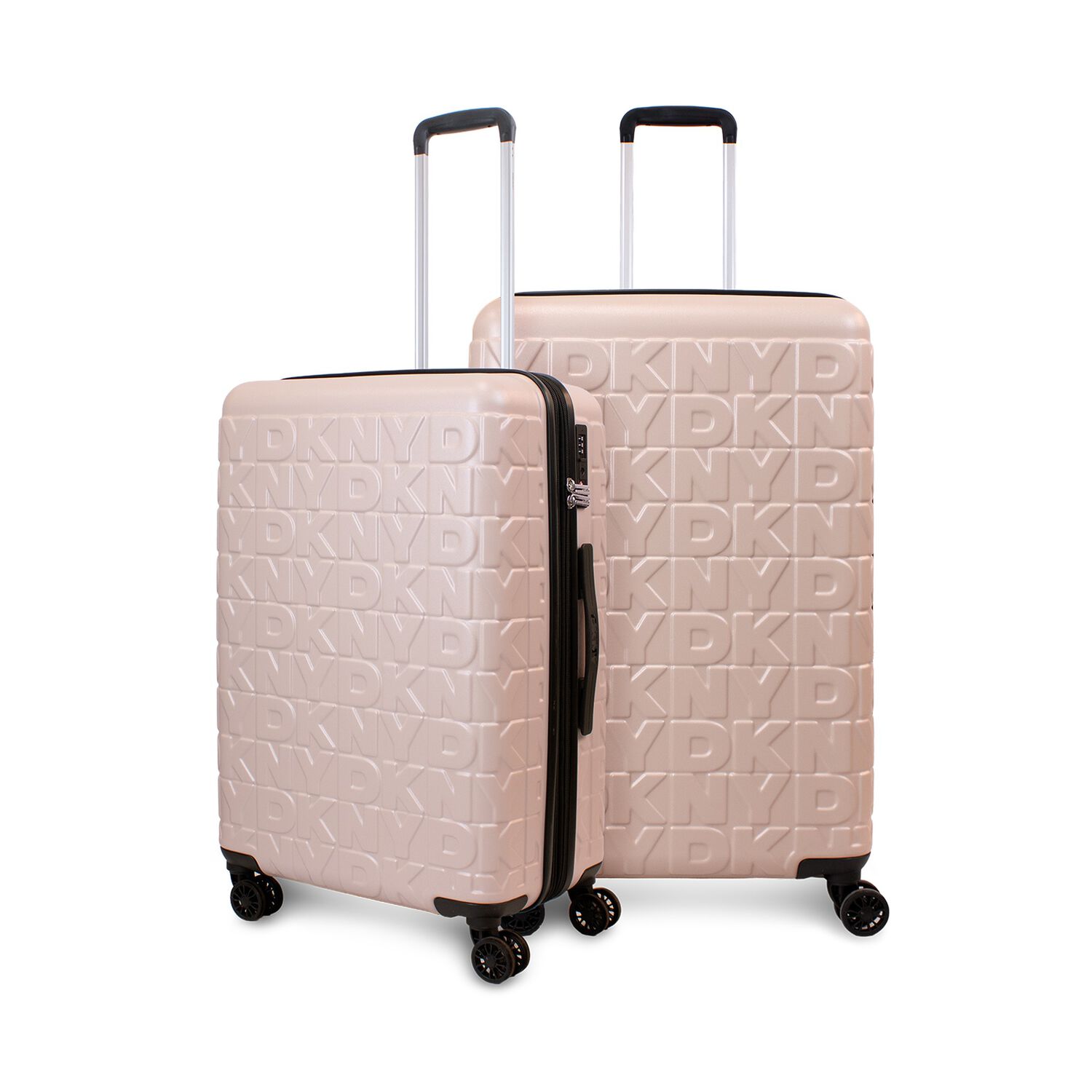 Pack 2 Maletas Donna Karan Meghan M 20k + L 23k Rosada Dkny image number 0.0