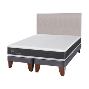 Cama Europea Cic Ortopedic / King / Base Dividida + Respaldo