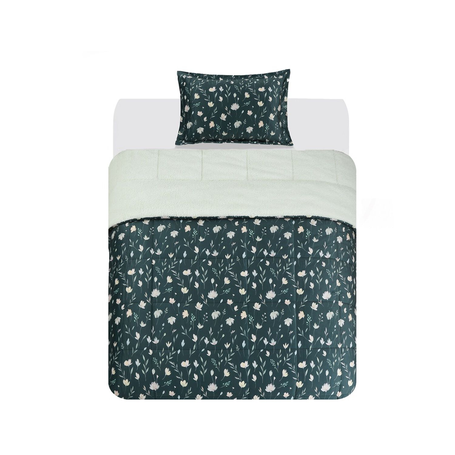 Plumon Andes Velvet Printed Botanico 1,5 Pl image number 1.0