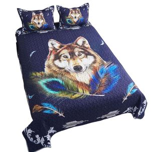 Cubrecama Quilt De Verano 2 Plazas + 2 Funda Medida 230x250cm