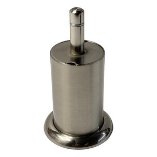 Pata Para Cama Met&aacute;lica Satinada V&aacute;stago 1,2 Cm Espesor