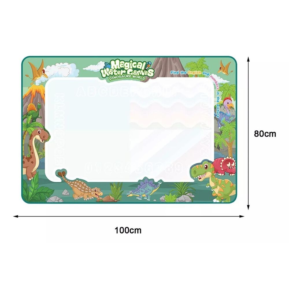 Juguete Alfombra Pizarra M&aacute;gica Con Agua Dinosaurios image number 7.0