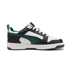 Zapatilla Infantil Niño Puma Rebound V6 Lo Jr Negro/blanco