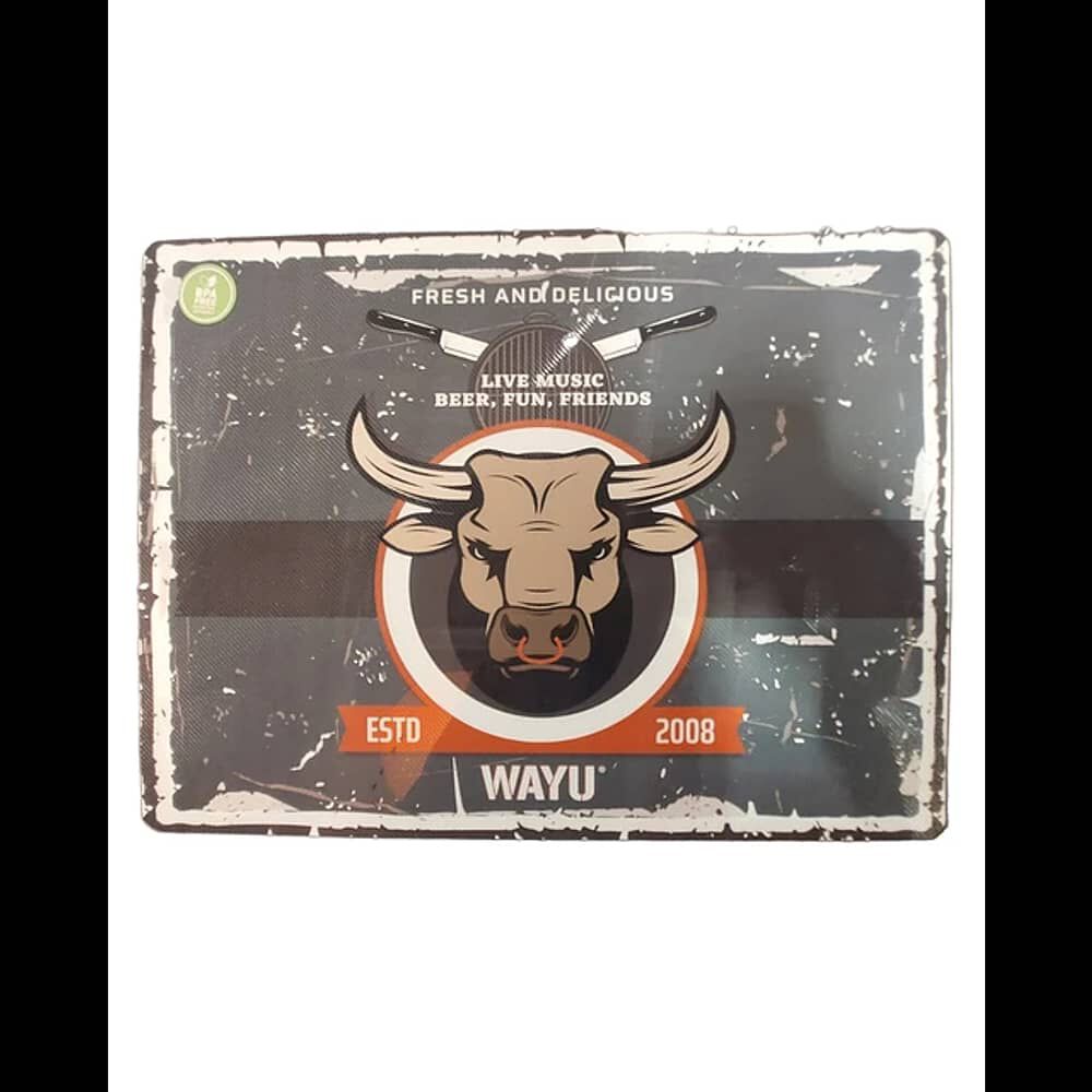 Individual 40x30cm Toro Wayu Mesa Quincho Asado Cocina image number 4.0