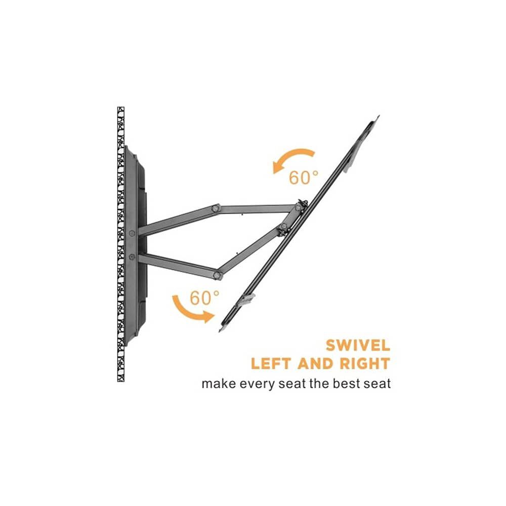 Soporte Tv Brazo Articulado De 46cm - 37" A 70" 40 Kg image number 5.0