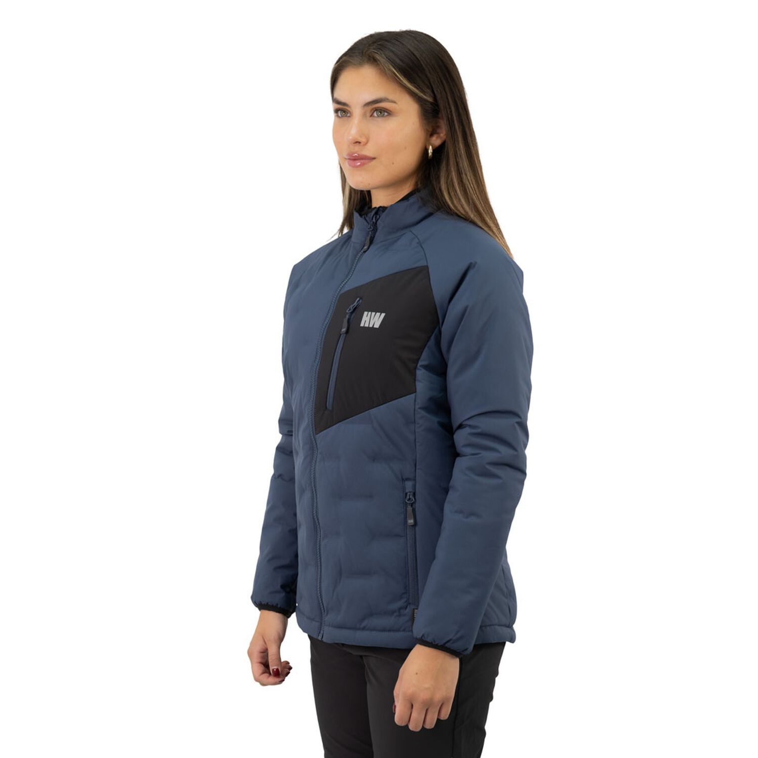 Parka Insulada Hw Explorer S/gorro Mujer Deep Blue image number 1.0