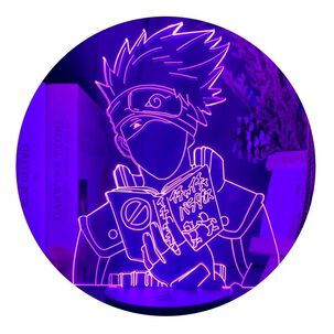 Lampara 3d Kakashi - Naruto