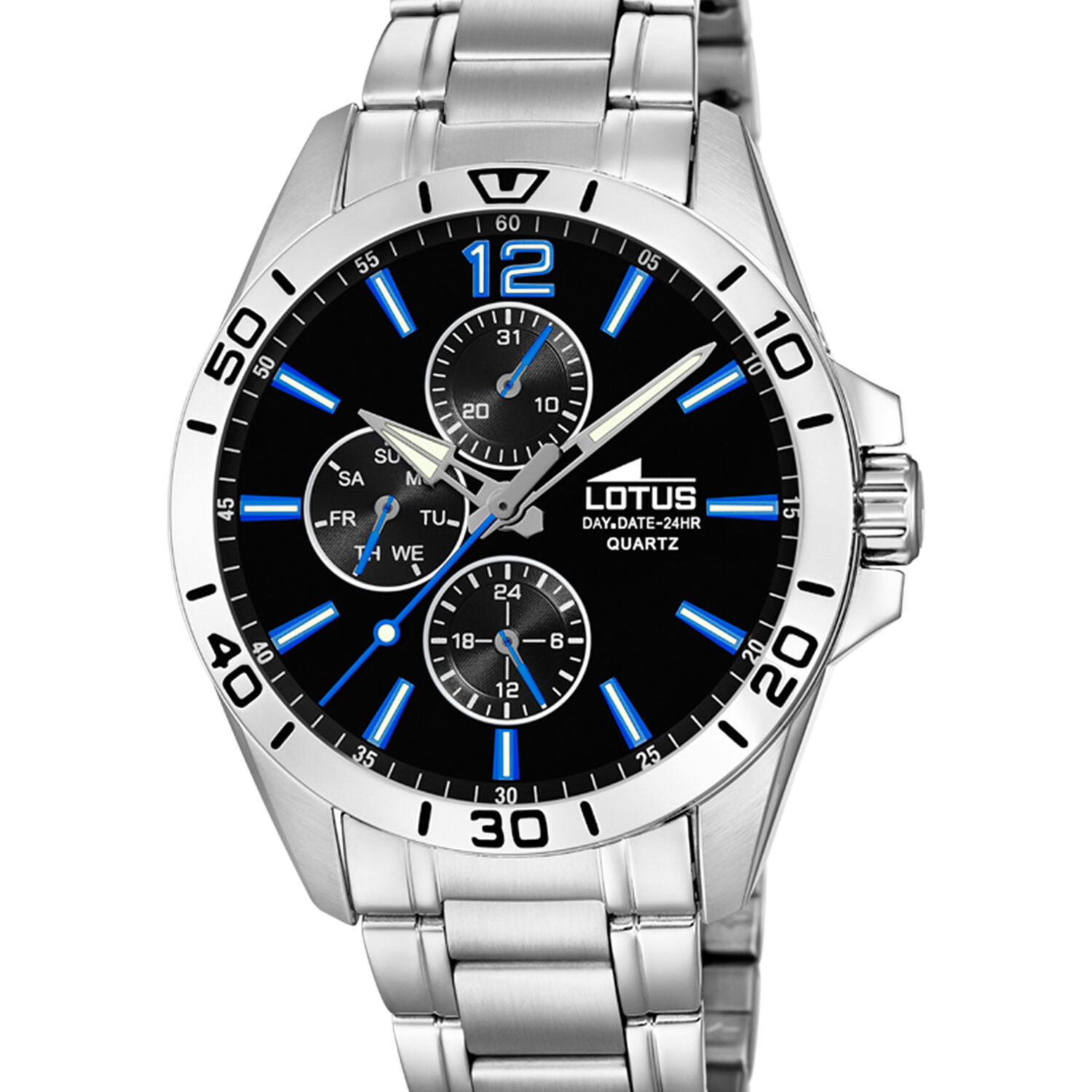 Reloj 18812/4 Lotus Negro Hombre Multifuncion image number 0.0