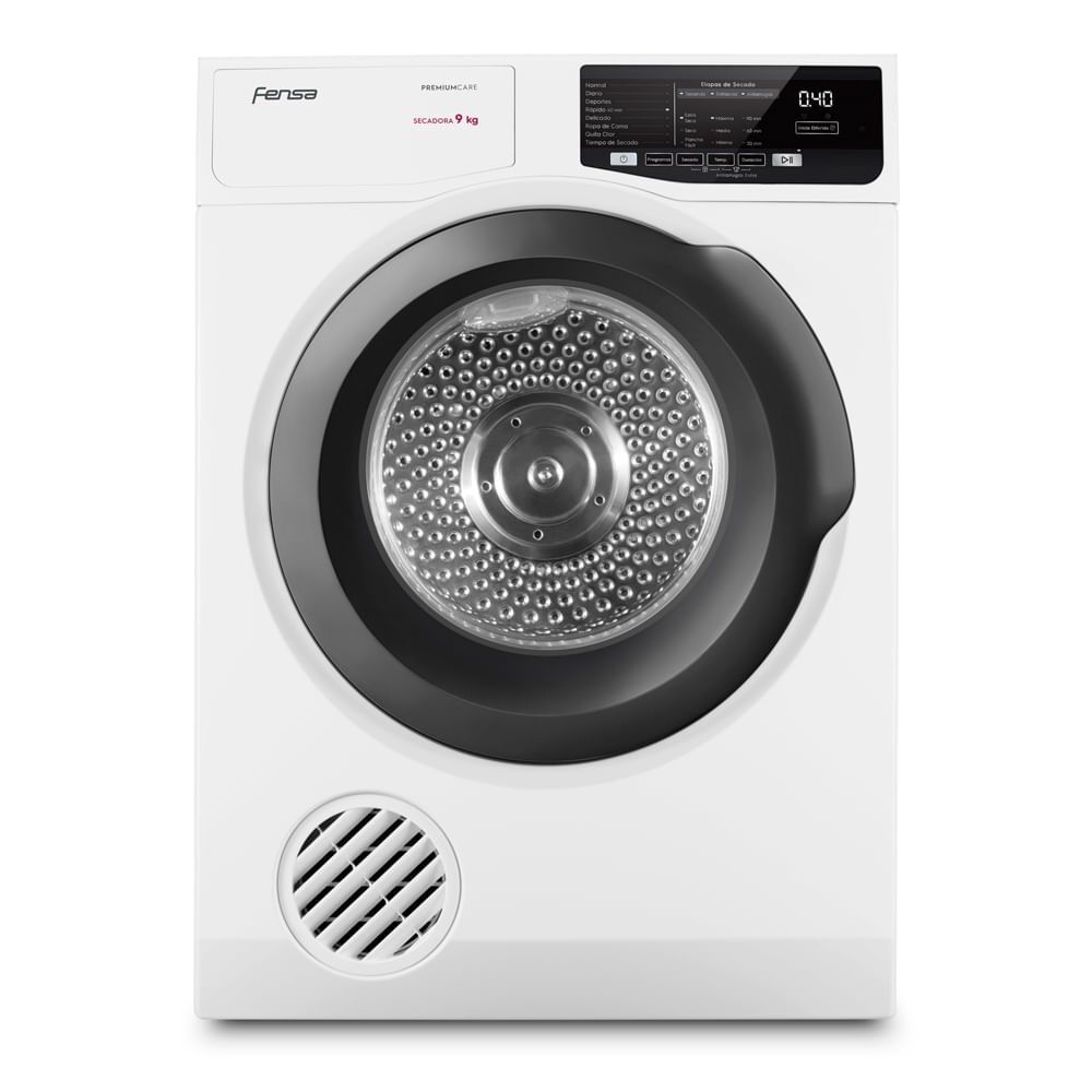 Secadora De Ropa Fensa 9kg Frontal Premium Care 9d Blanca image number 0.0