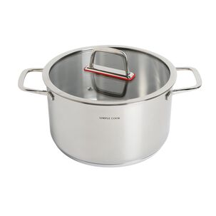 Bateria Simple Cook Burdeos 7pzs