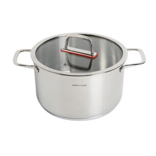 Bateria Simple Cook Burdeos 7pzs