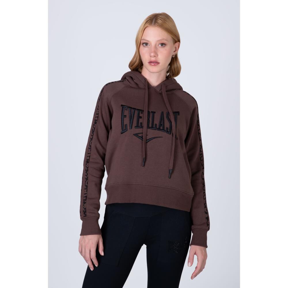 Poleron Hood Alba White Melange Everlast image number 0.0