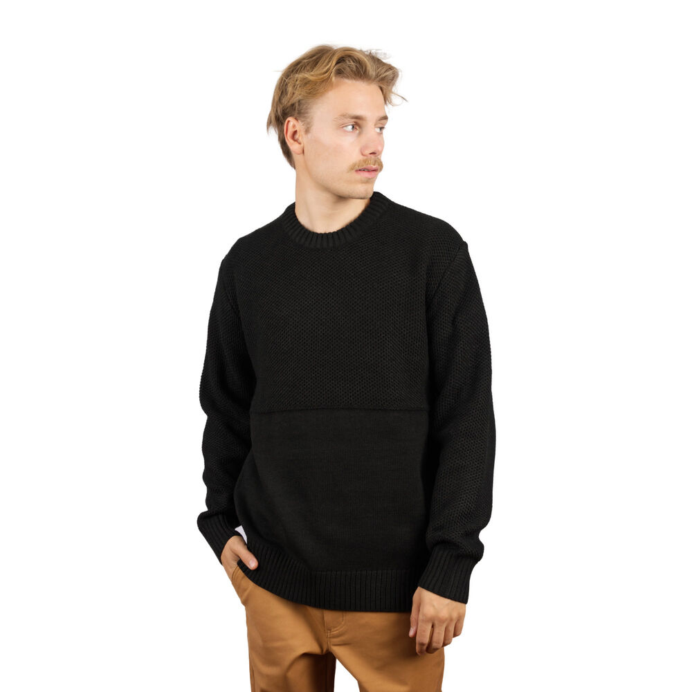 Chaleco Rustic Negro Hombre Falcone image number 3.0