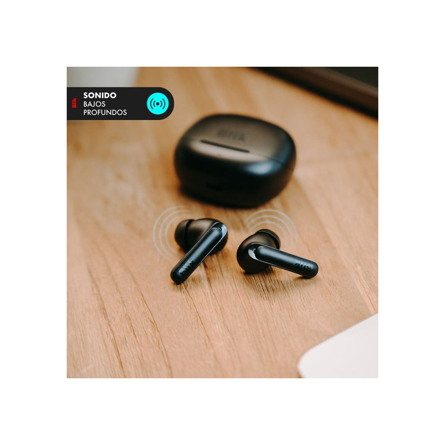Audifonos Bluetooth In Ear Blik Air1000 Cancelaci&oacute;n De Ruido image number 4.0