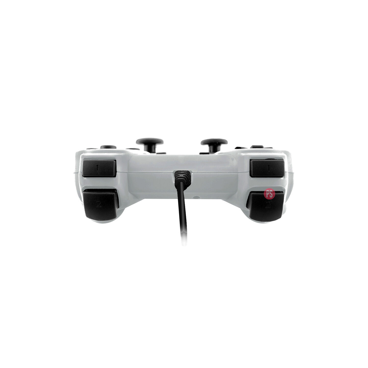 Joystick Usb Pc Con Vibraci&oacute;n Color Blanco - Ps image number 1.0