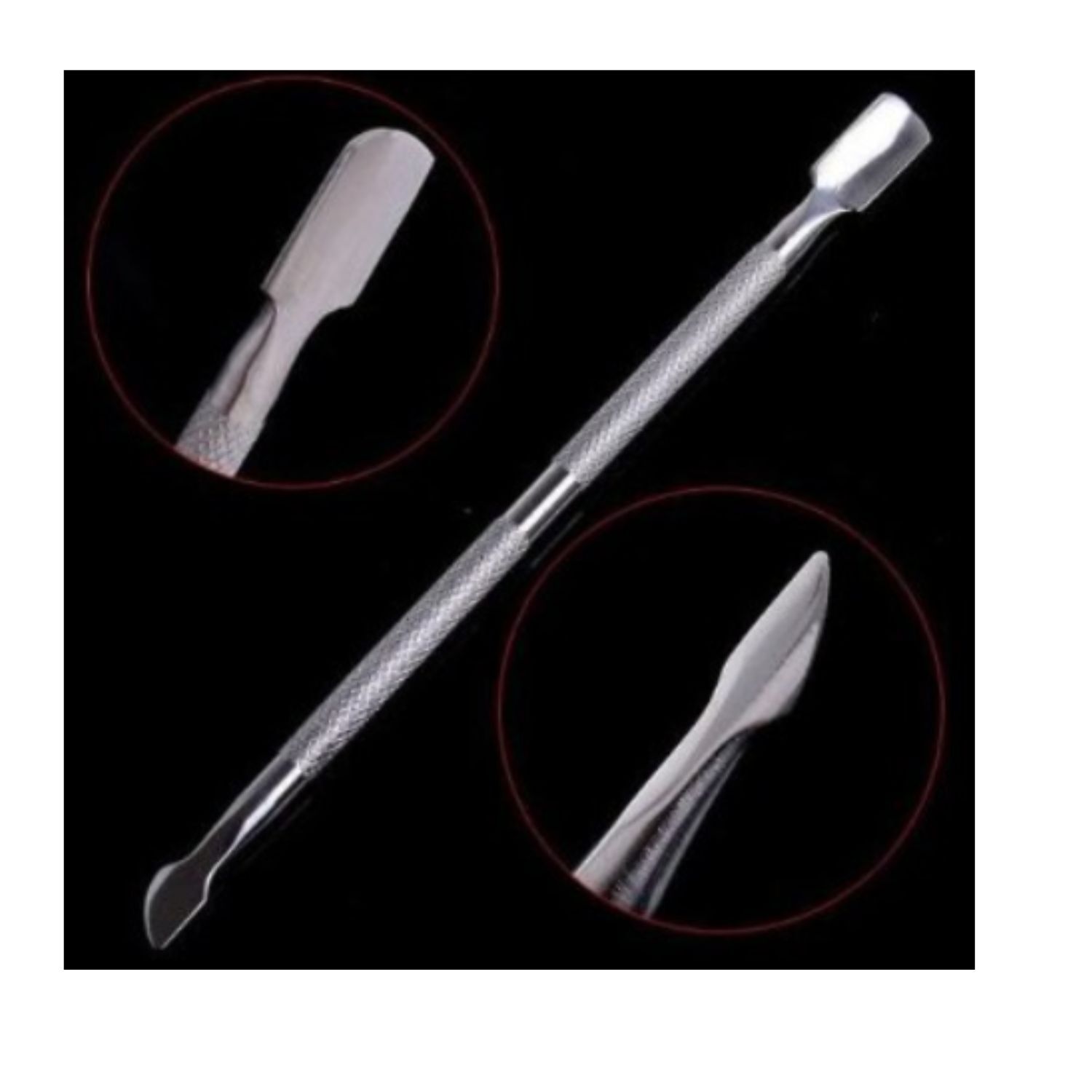 Varilla Empuja Cut&iacute;cula Manicure 12cm Gris Profesional image number 2.0